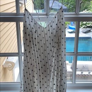 Never worn nasty gal polka dot maxi